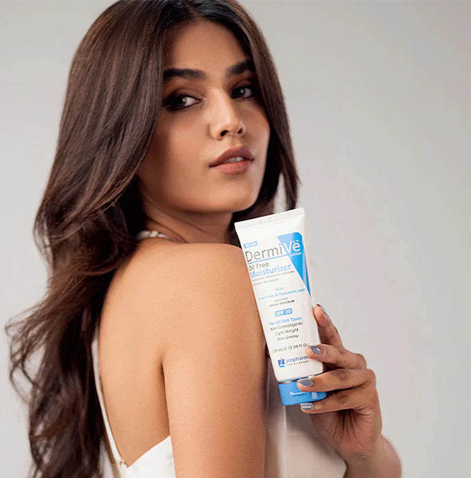 Dermive Oil-Free Moisturizer – Ultimate Skin Hydration | Best Oil-Free Formula for Healthy Glow
